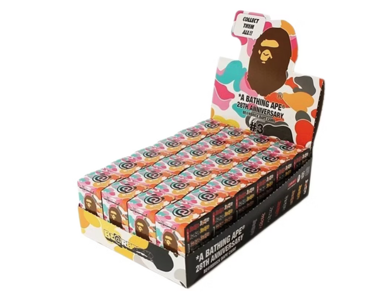 Bearbrick x BAPE 28th Anniversary Camo #3 100%