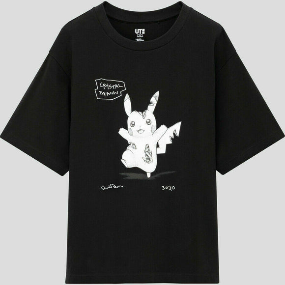 UNIQLO Pokemon Daniel Arsham T-shirt Pikachu Crystal Pikachun