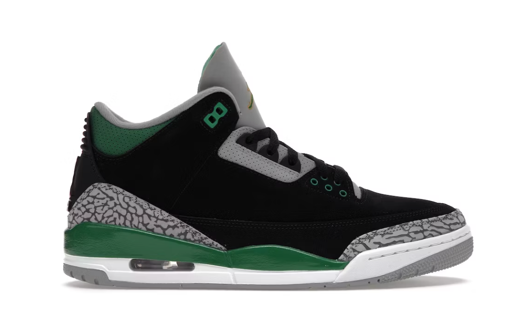 Jordan 3 Pine Green