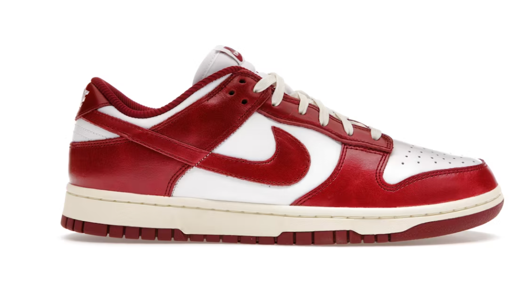 Nike Dunk Low PRM Vintage Team Red (Women's)