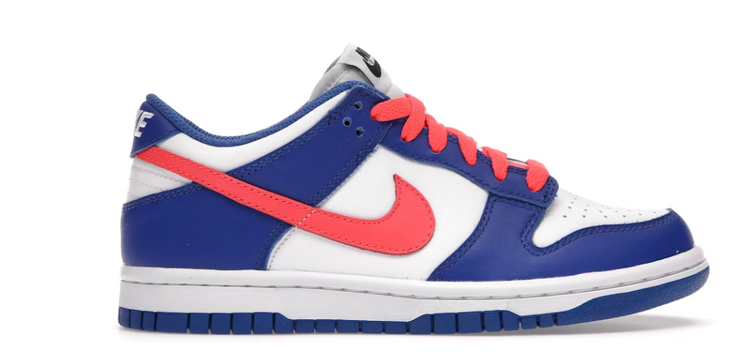 Nike Dunk Low Bright Crimson Game Royal (GS)