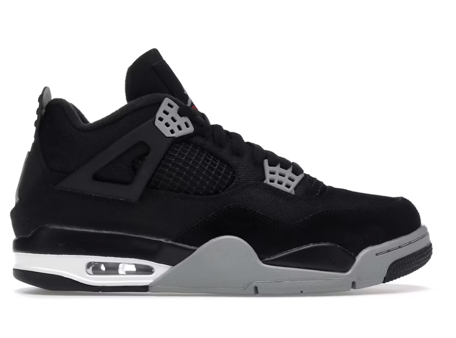 Jordan 4 Retro SE Black Canvas