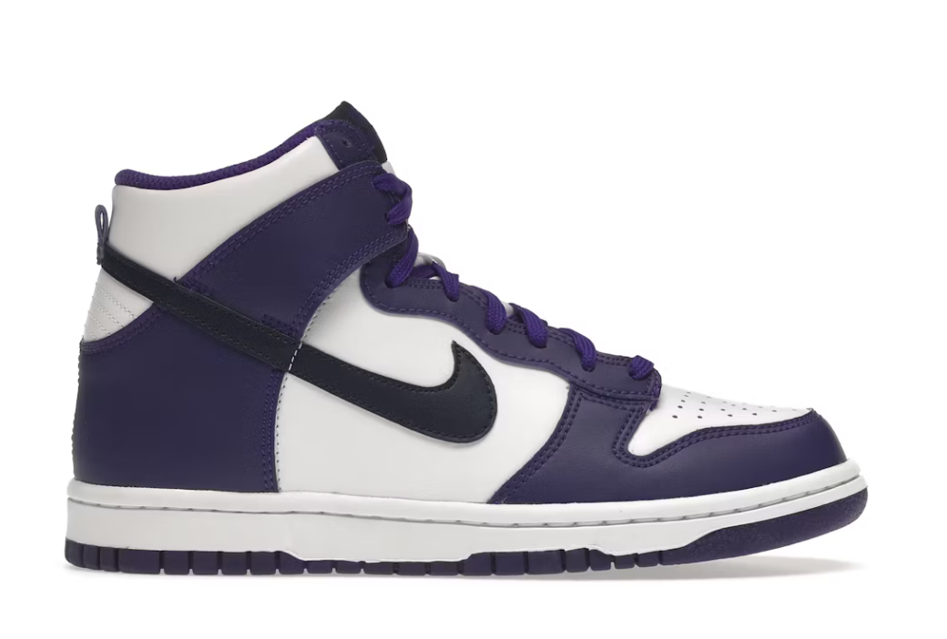 Nike Dunk High Electro Purple Midnight Navy