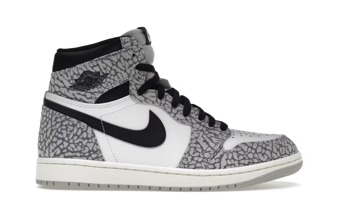 Jordan 1 Retro High OG White Cement