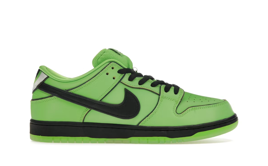 Nike SB Dunk Low The Powerpuff Girls Buttercup