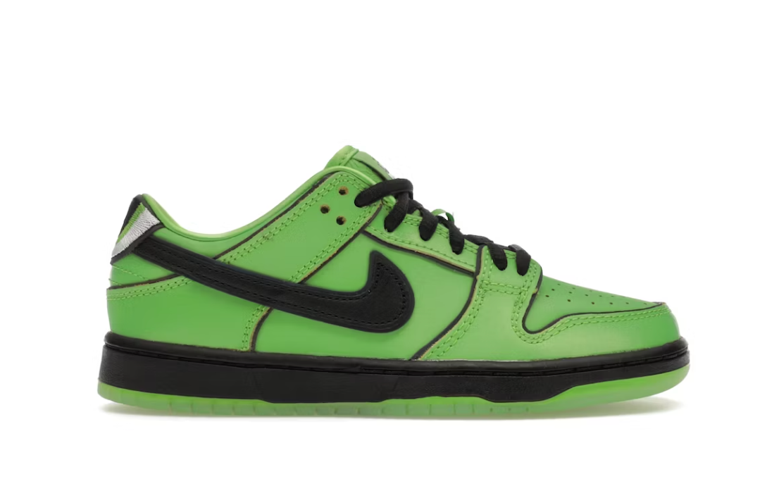 Nike SB Dunk Low The Powerpuff Girls Buttercup (PS + TD)