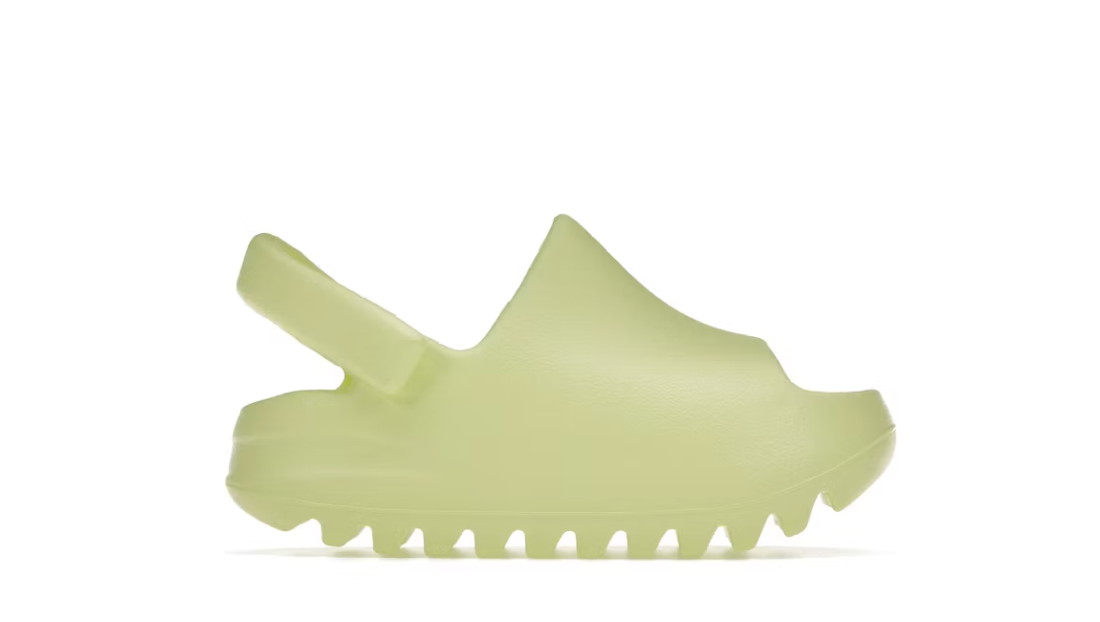 adidas Yeezy Slide Glow Green (2022) (Infants & Kids)