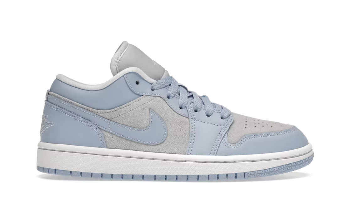 Jordan 1 Low Football Grey Aluminum (Women's)