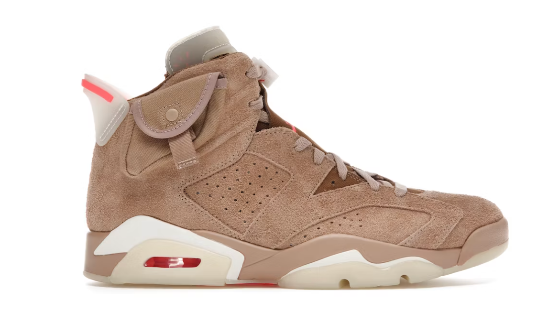 Jordan 6 Retro Travis Scott British Khaki