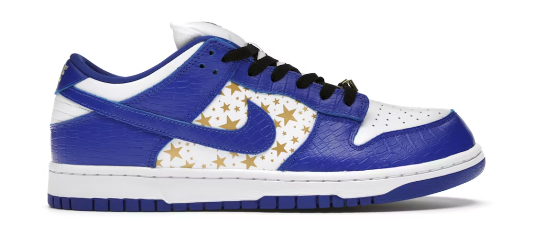 Nike SB Dunk Low Supreme Stars Hyper Royal (2021)