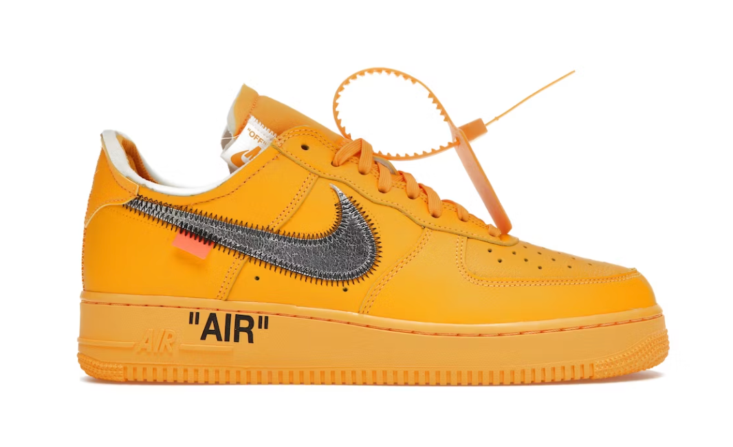 Nike Air Force 1 Low Off-White ICA University Gold