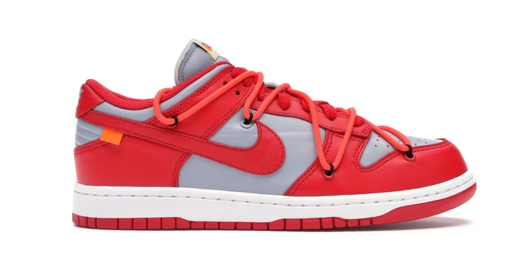 Nike Dunk Low Off-White University Red