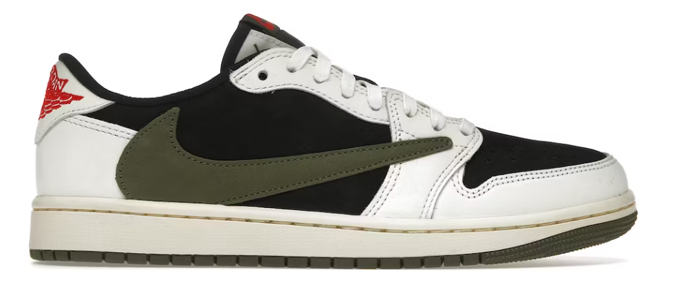 Jordan 1 Retro Low OG SP Travis Scott Olive (Women's)