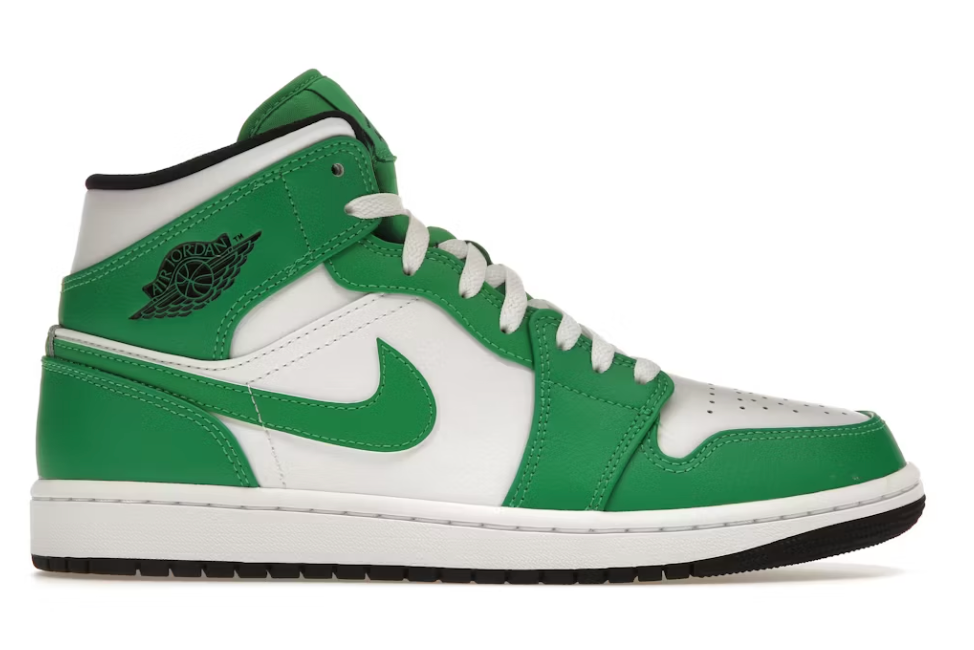 Jordan 1 Mid Lucky Green