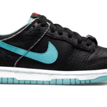 Nike Dunk Low SE Barber Shop Black