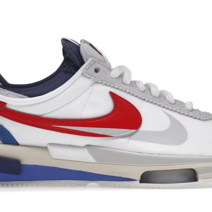 Nike Zoom Cortez SP sacai White University Red Blue