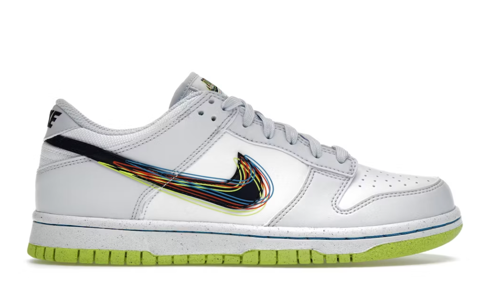 Nike Dunk Low 3D Swoosh Grey