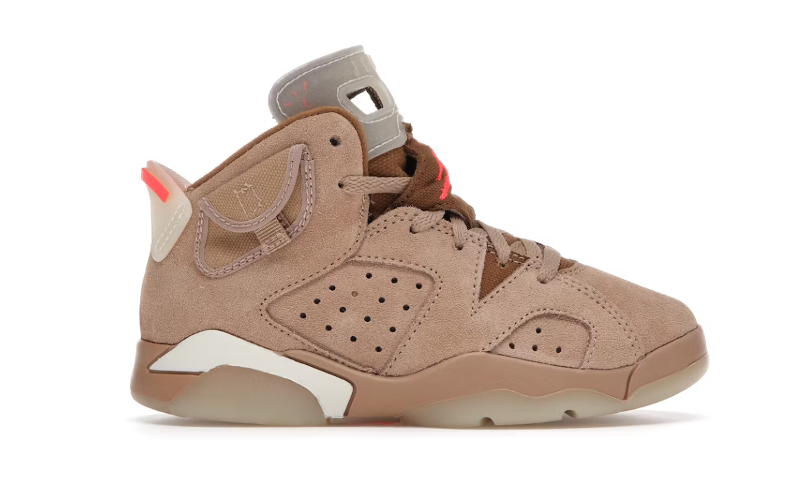 Jordan 6 Retro Travis Scott British Khaki (TD + PS)