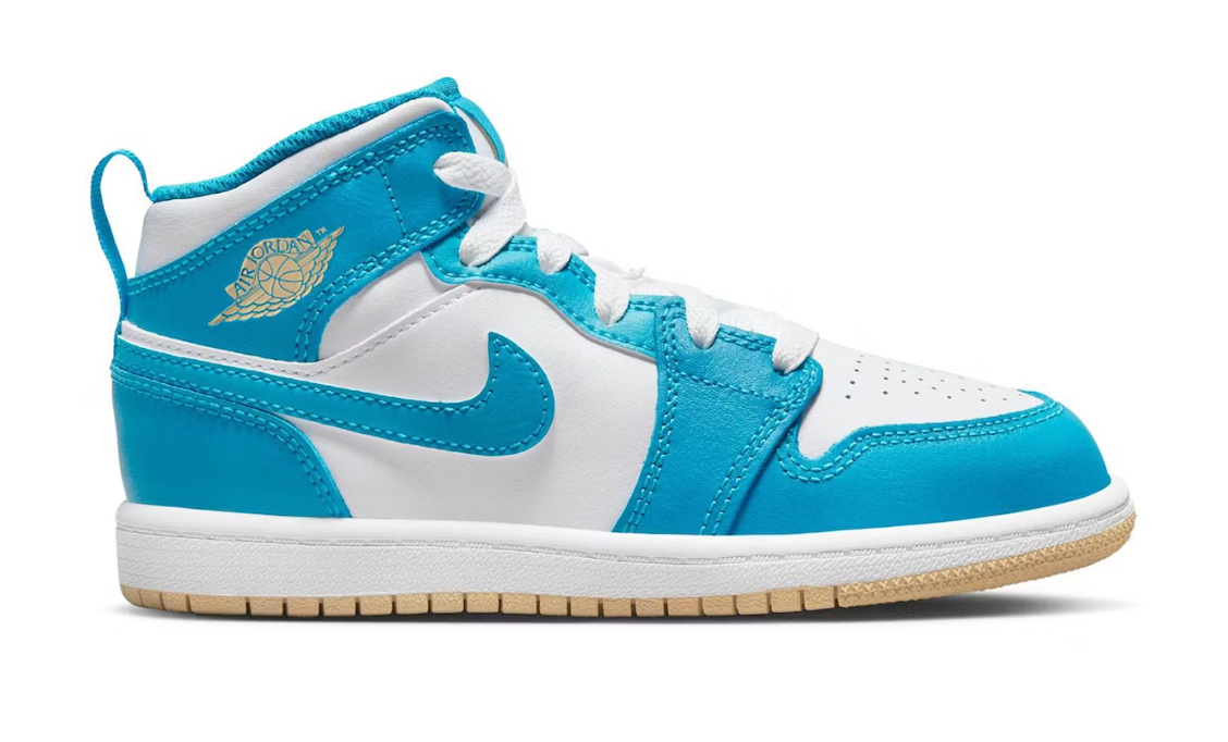 Jordan 1 Mid Aquatone (PS)