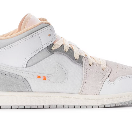 Jordan 1 Mid SE Craft Craft Inside Out White Grey (PS)