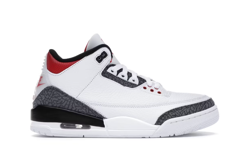 Jordan 3 Retro SE Fire Red Denim (2020)