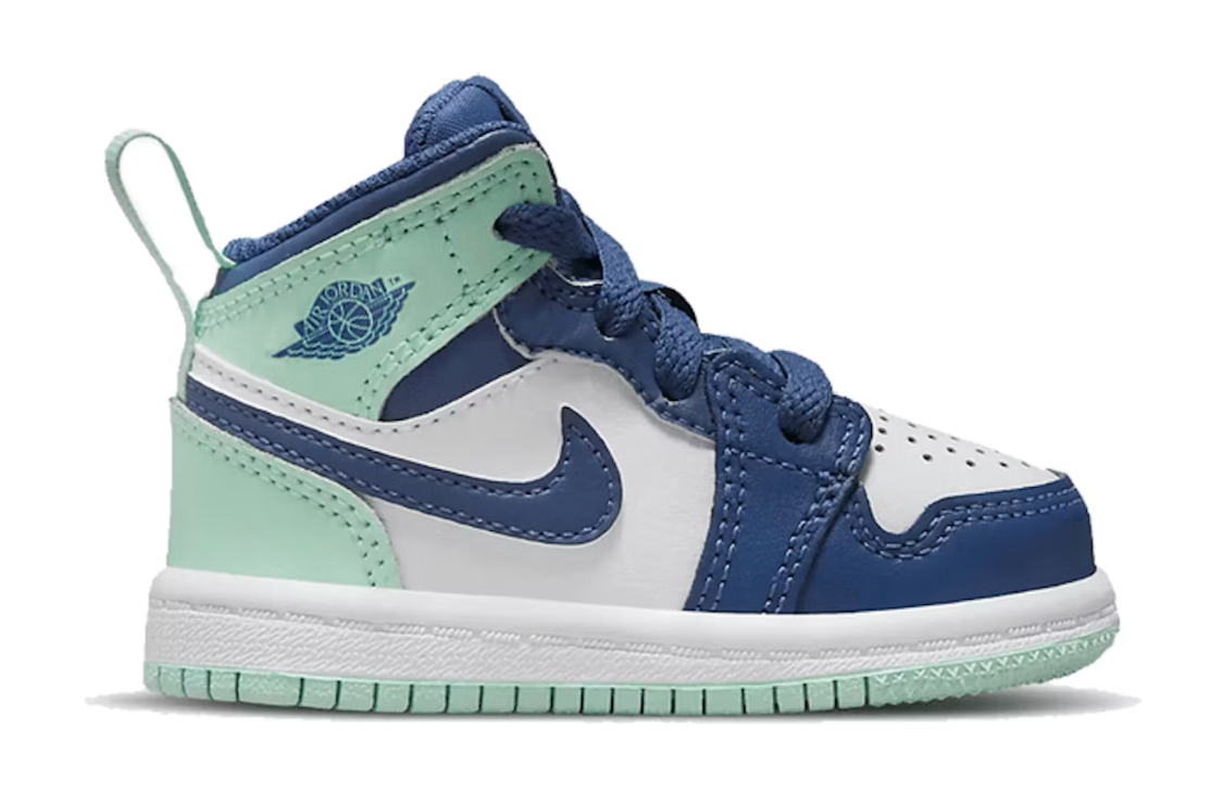 Jordan 1 Mid Mystic Navy Mint Foam (TD)