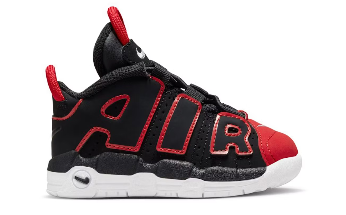 Nike Air More Uptempo 96 Red Toe (TD)