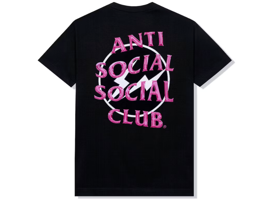 Anti Social Social Club x Fragment Precious Petals Tee (FW22) Black Pink