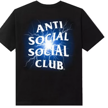 Anti Social Social Club Glow In The Dark Pain T-shirt Black/Blue