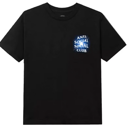 Anti Social Social Club Glow In The Dark Pain T-shirt Black/Blue