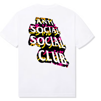 Anti Social Social Club Twisted Quickness Tee White