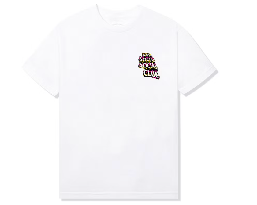 Anti Social Social Club Twisted Quickness Tee White