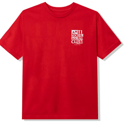 Anti Social Social Club Muted T-shirt Red