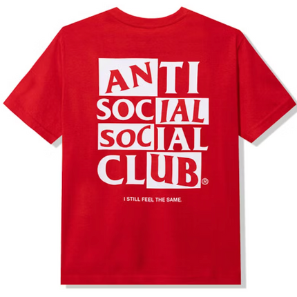 Anti Social Social Club Muted T-shirt Red