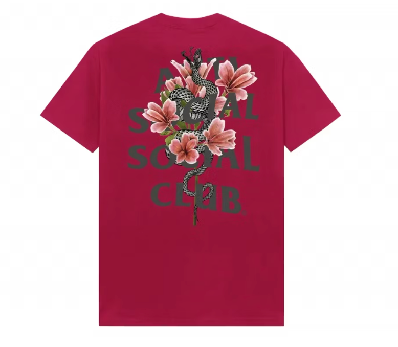 Anti Social Social Club Hokkaido Tee Pink