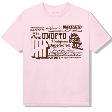 Anti Social Social Club Origin Story T-shirt Pink