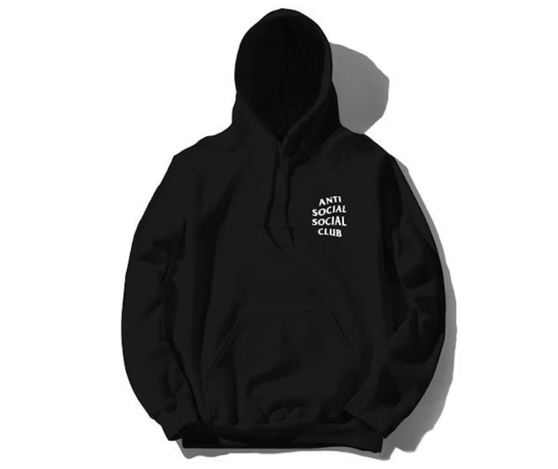 Anti Social Social Club Kkoch Hoodie Black