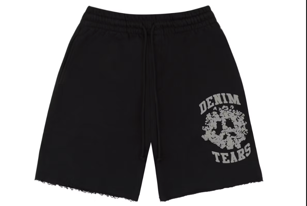 Denim Tears Denim University Sweat Shorts Black