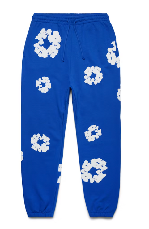 Denim Tears The Cotton Wreath Sweatpants Royal Blue