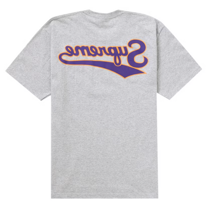 Supreme Backwards Tee Heather Grey