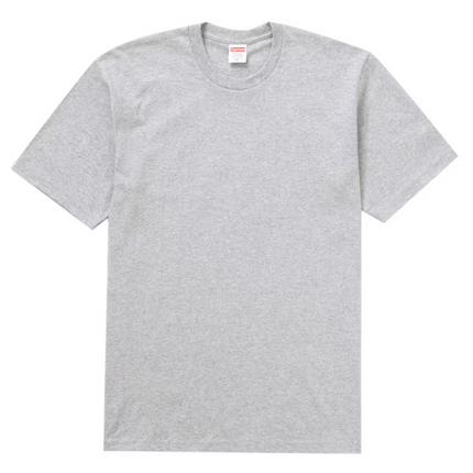 Supreme Backwards Tee Heather Grey