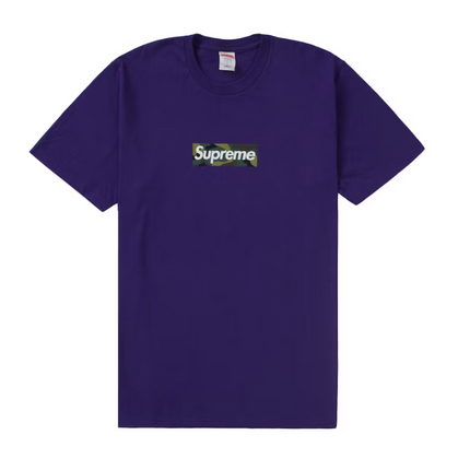 Supreme Box Logo Tee (FW23) Purple