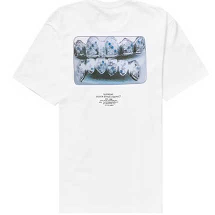 Supreme Dover Street Market 10th Anniversary Tee White