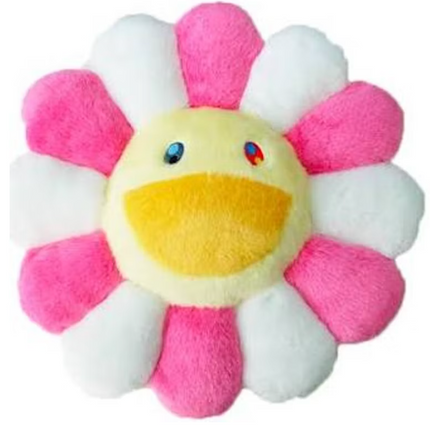 Takashi Murakami Flower Plush 30CM Pink/White/Yellow