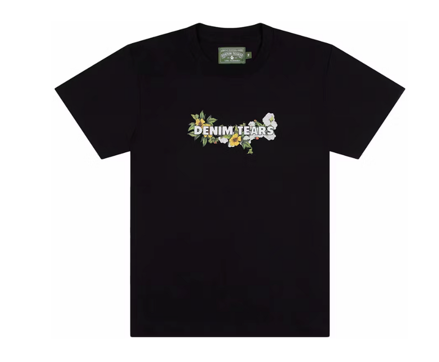 Denim Tears Logo Tee Black