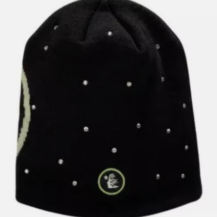 HELLSTAR STARRY NIGHT BEANIE (BLACK)