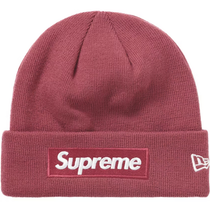 Supreme New Era Box Logo Beanie (FW21) Plum