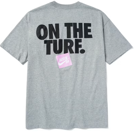 Nike SB Born X Raised On The Turf Tee Heather Grey