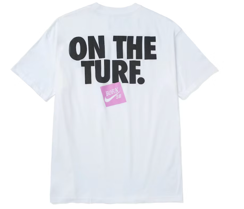 Nike SB Born X Raised On The Turf Tee White 3M