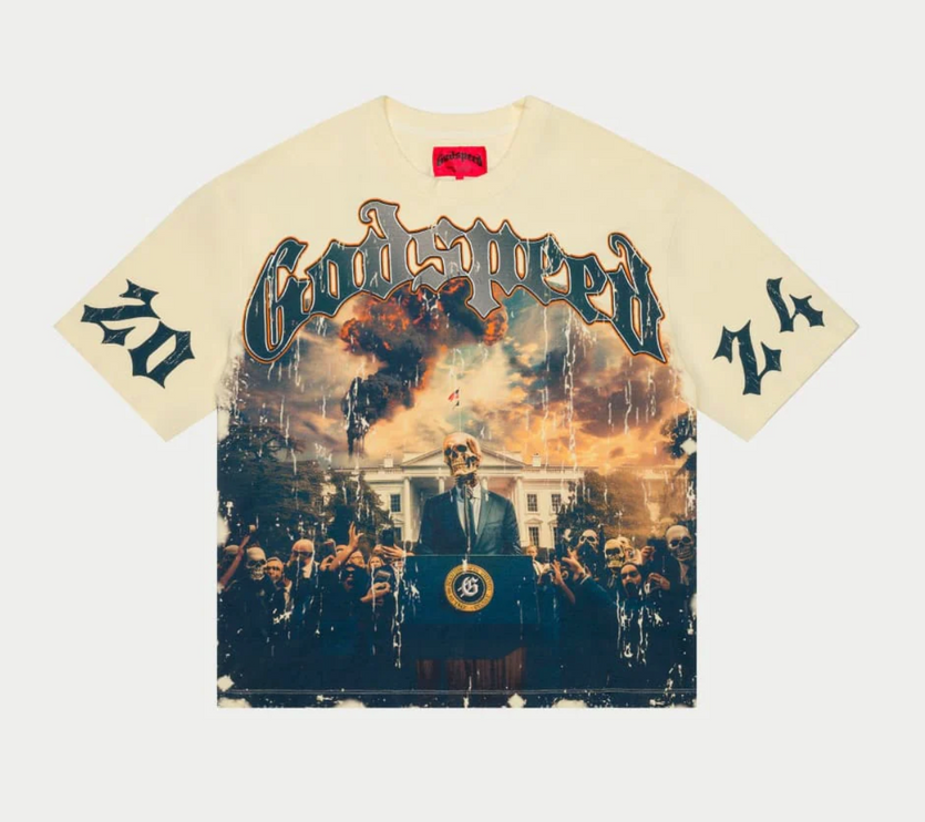 God Speed New York V.O.D 2024 T-Shirt (Bone)